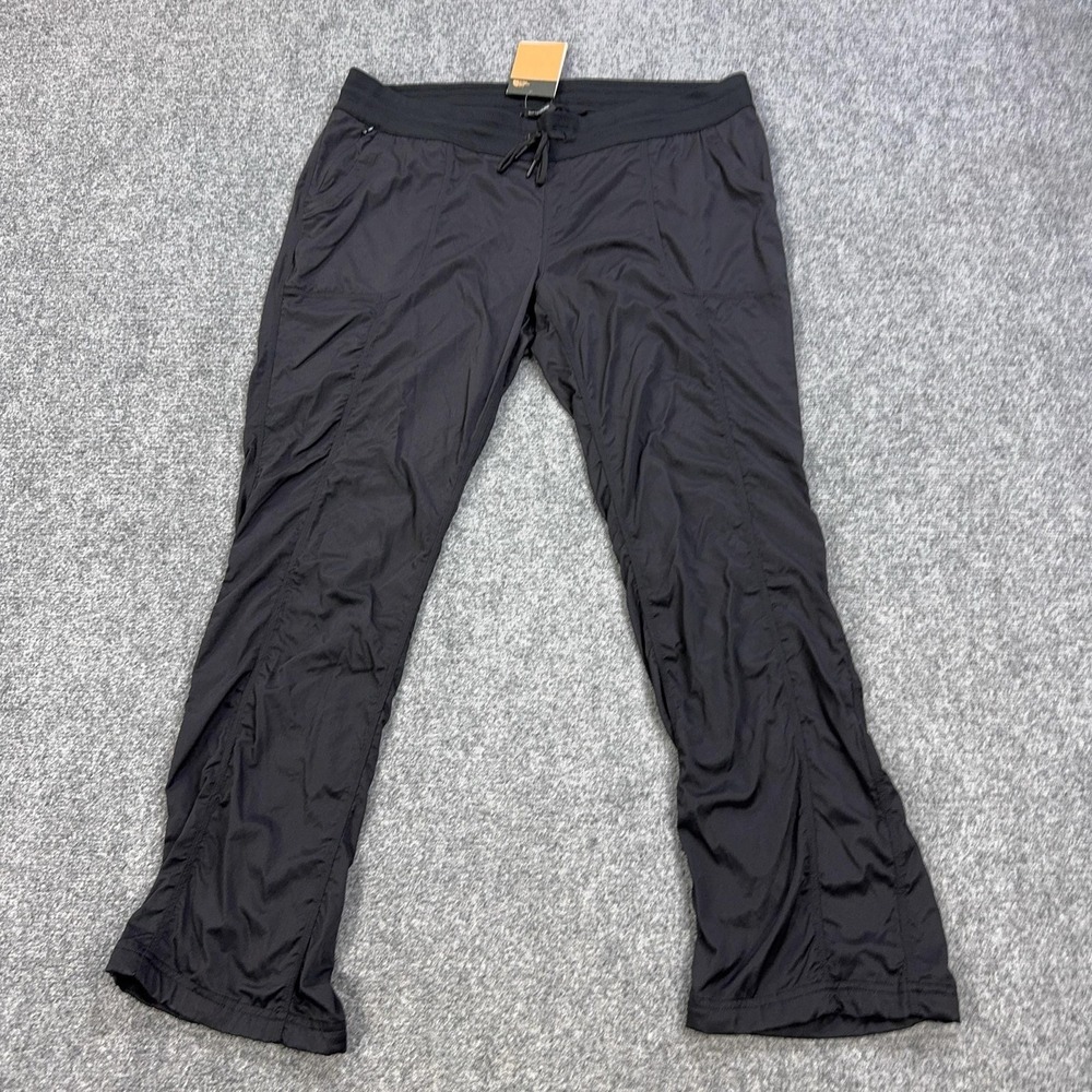 The North Face Aphrodite 2.0 Pants Womens 3XL Black Hiking FlashDry UPF40+